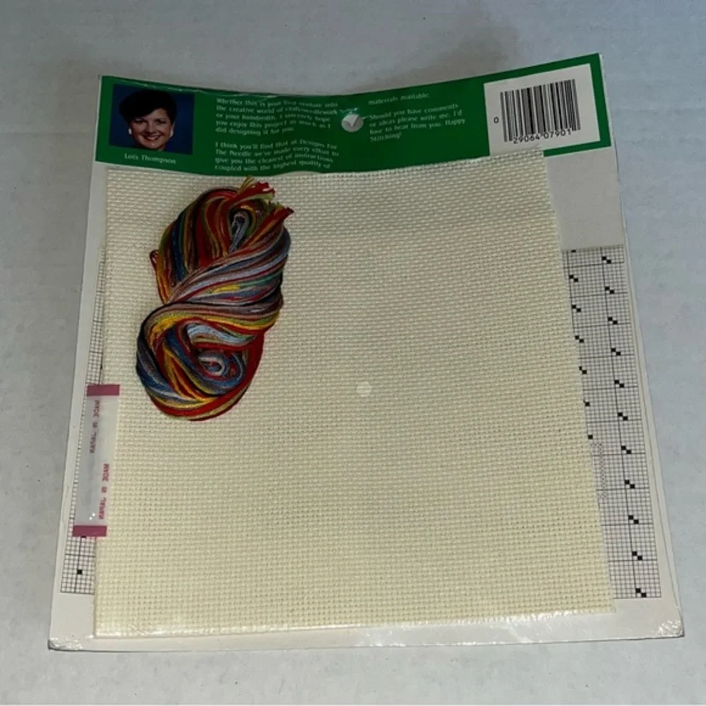 Vintage Designs For‎ The Needle Birthday Sampler Counted Cross Stitch Kit